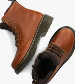 bruine dr martens veterboots 1460 serena k