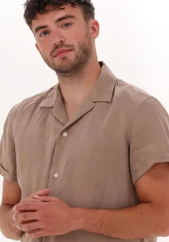 bruine drykorn casual overhemd bijan 126004