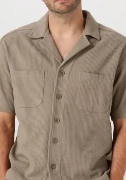 bruine drykorn casual overhemd lauwernz 522160