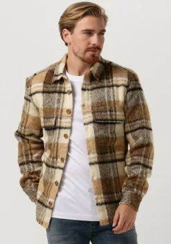 bruine drykorn overshirt seled 146297