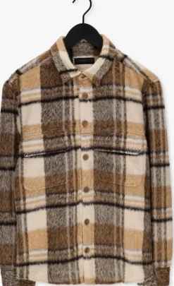 bruine drykorn overshirt seled 146297