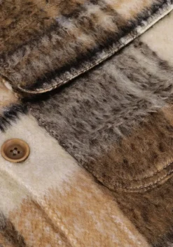 bruine drykorn overshirt seled 146297