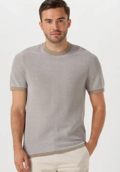 bruine drykorn t-shirt valentin 424043