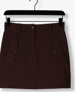 bruine edited minirok josephine skirt