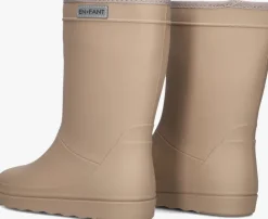 bruine enfant regenlaarzen rain boots solid