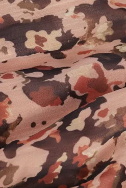 bruine est'seven maxi jurk est’maxidress armychic