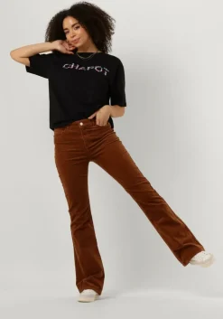 bruine fabienne chapot flared jeans eva flare trousers 178