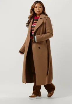 bruine fabienne chapot flared broek eva corduroy flare trousers