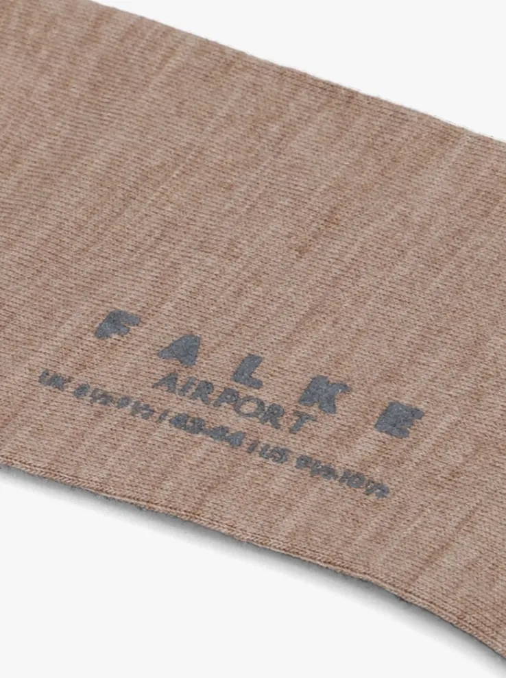 bruine falke sokken airport so