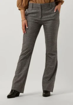 bruine fiveunits flared broek clara 863