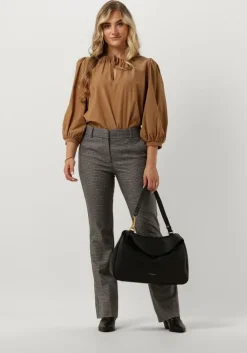 bruine fiveunits flared broek clara 863