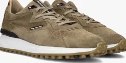 bruine floris van bommel lage sneakers sfm-10082