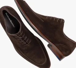 bruine floris van bommel nette schoenen sfm-30344