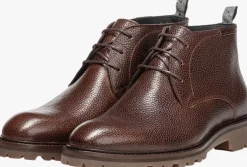 bruine floris van bommel nette schoenen sfm-50082 sturdi