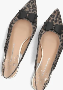 bruine floris van bommel slingbacks sfw-40050