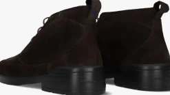 bruine floris van bommel veterschoenen sfm-50140 de venker