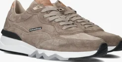 bruine floris van bommel lage sneakers sfm-10136 de zager
