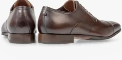 bruine floris van bommel nette schoenen sfm-30110