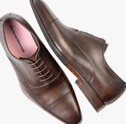 bruine floris van bommel nette schoenen sfm-30110