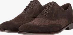 bruine floris van bommel nette schoenen sfm-30346 de stapper