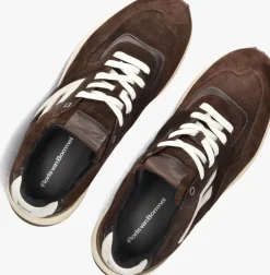 bruine floris van bommel lage sneakers sfm-10139 noppi
