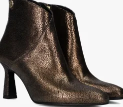 bruine floris van bommel enkellaarsjes sfw-50080