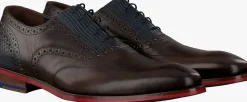bruine floris van bommel nette schoenen sfm-30229