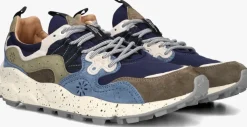 bruine flower mountain lage sneakers yamano 3 man