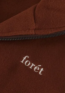 bruine forét trui motion half zip