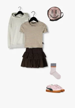 bruine frankie & liberty minirok rebecca lace skort