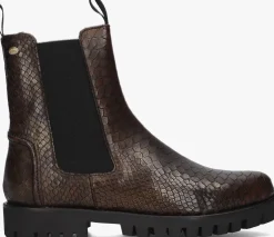 bruine fred de la bretoniere chelsea boots minou chelsea