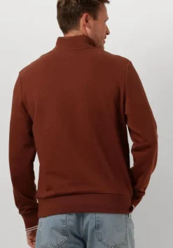 bruine fred perry sweater half zip sweatshirt