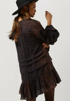 bruine freebird mini jurk pepper dress