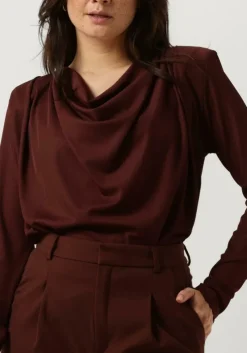 bruine gestuz blouses uminagz blouse