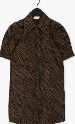bruine gestuz mini jurk abena gz dress
