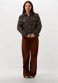 bruine gestuz pantalon paulagz mw wide pants