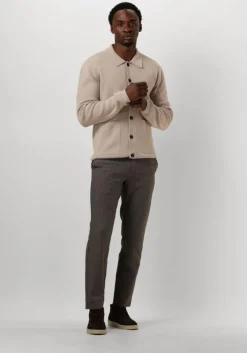 bruine greve hoge sneakers wave 2525