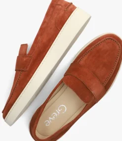 bruine greve loafers wave 2302
