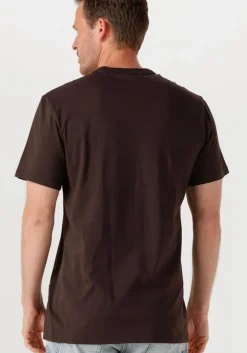 bruine g-star raw t-shirt nifous r t