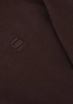 bruine g-star raw t-shirt nifous r t