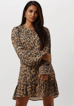 bruine harper & yve mini jurk lynn-dr