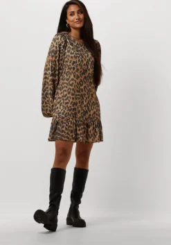 bruine harper & yve mini jurk lynn-dr