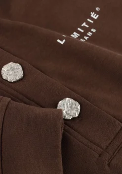 bruine haute l'amitié sweater polo logo sweat