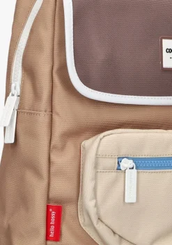 bruine hello hossy rugtas mini walnut