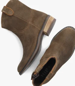 bruine hip cowboylaarzen h1025