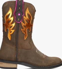 bruine hip cowboylaarzen h1700