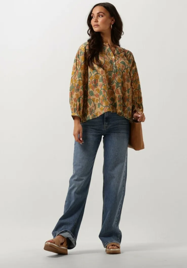 bruine inuovo platte sandalen a98004