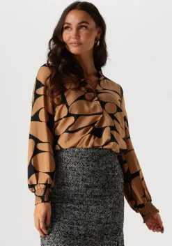 bruine inwear blouses mettaiw blouse