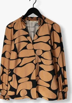 bruine inwear blouses mettaiw blouse