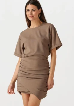 bruine josh v mini jurk dominique